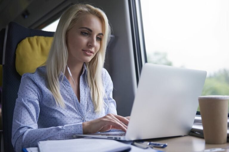 Ergonomiczne miejsce pracy - w podróży