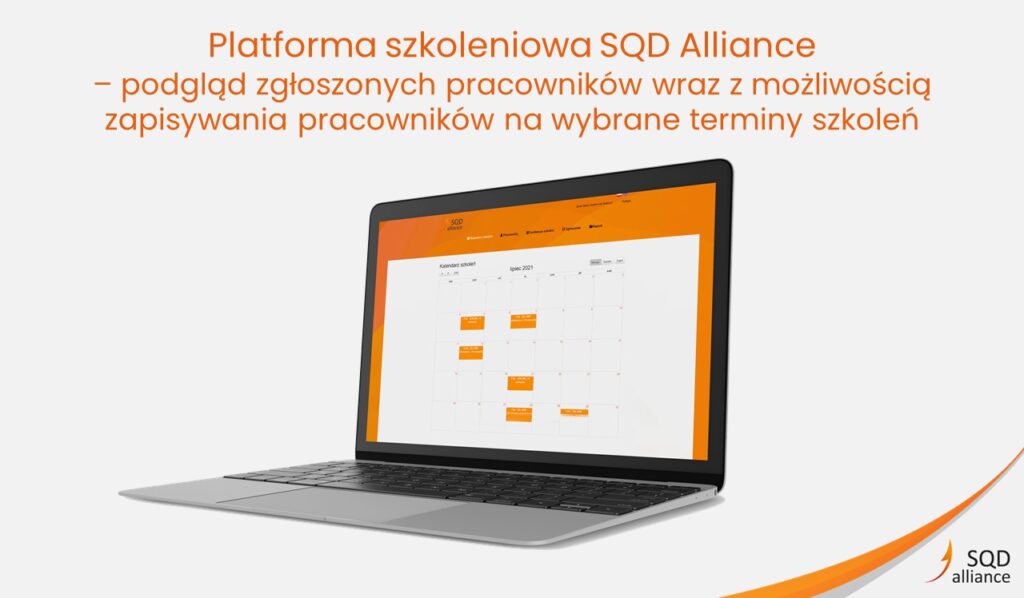 SQDA platforma szkoleniowa i zapisywanie pracowników na szkolenia