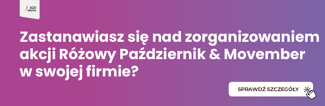 Różowy październik Pinkoctober w firmie