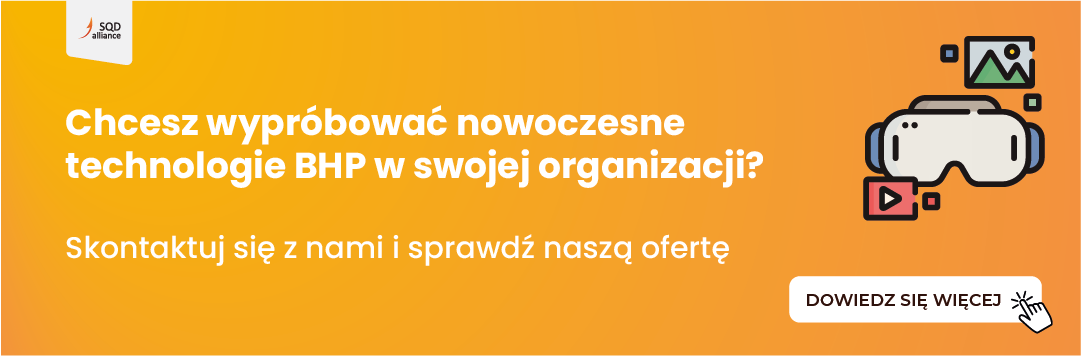SQDA innowacje w BHP - gogle VR i nowoczesne fantomy z pierwszej pomocy