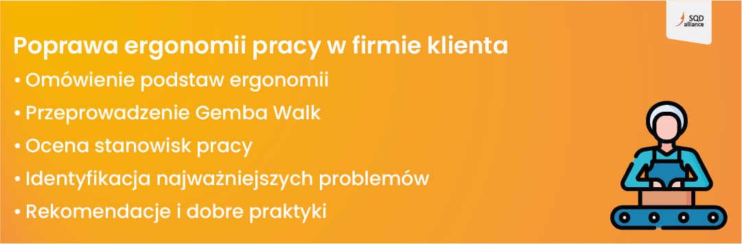 SQDA warsztaty ergonomiczne na produkcji